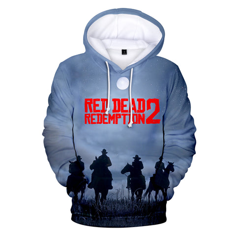 Image of Red Dead Redemption 2 Hoodies - Red Dead Redemption 2 Game Character 3D Hoodie