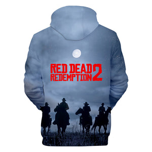 Red Dead Redemption 2 Hoodies - Red Dead Redemption 2 Game Character 3D Hoodie