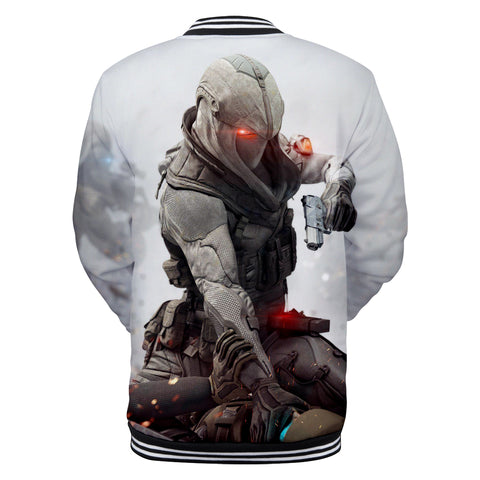 Image of Rainbow Six Jackets - Super Cool Rainbow Six Icon Soldiers Fighting White Jacket