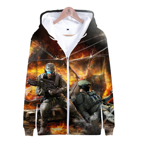 Image of Rainbow Six Jackets - Super Cool Rainbow Six Icon Soldiers Fighting Jacket