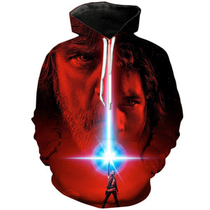 Star Wars 3D Printed Hoodie —— Conflicted Universe