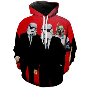 Troppers and Bobafett | Star Wars 3D Printed Hoodie