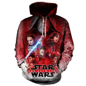 The Last Jedi | Star Wars 3D Printed Hoodie