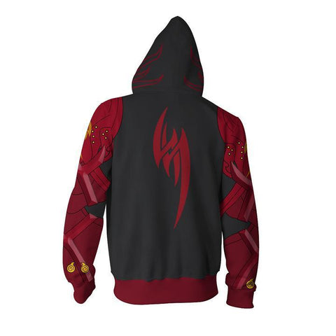 Image of Tekken Hoodies -  Zip Up Tekken Jin Kazama Hoodie