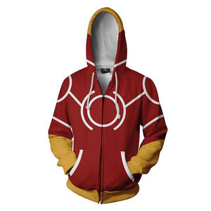 My Hero Academia Hoodies - Cosplay All Might Silver Age Boku No Hero Academia Zip Up Hoodie