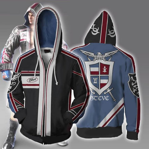 Image of Tekken Hoodies - Tekken 7 Steve Fox Hoodie