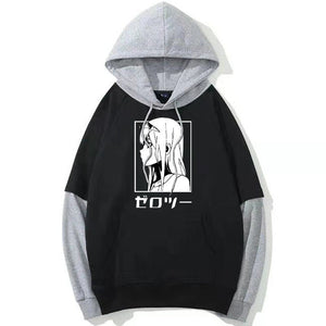 Anime Darling in the Franxx Zero Two Hoodie Cozy Pullover Sweatshirts