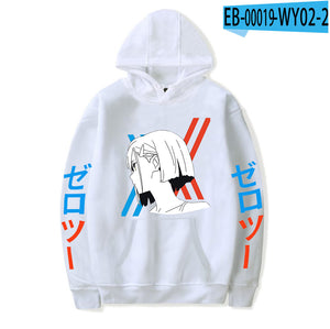 Zero Two Anime DARLING In The FRANXX Hoodies Sweatshirts