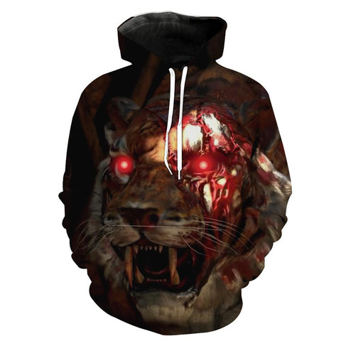 Image of Call of Duty Blackout Hoodies - Pullover Zombie Tiger Hoodie