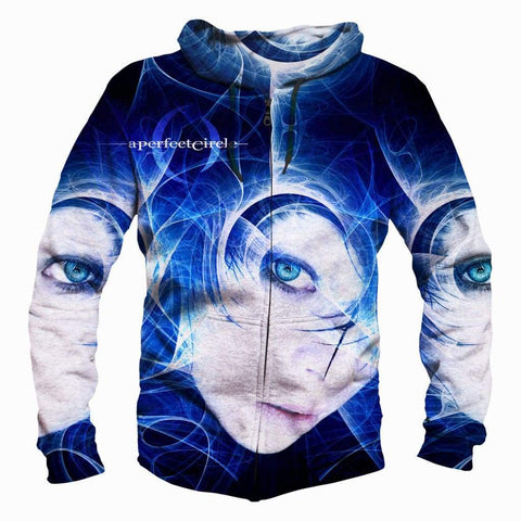 Image of Funny A Perfect Cirle Hoodies - Pullover Blue Hoodie