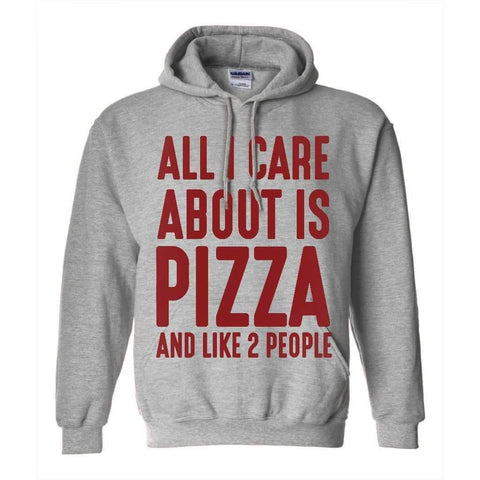 Image of Pizza And Like 2 People Hoodie