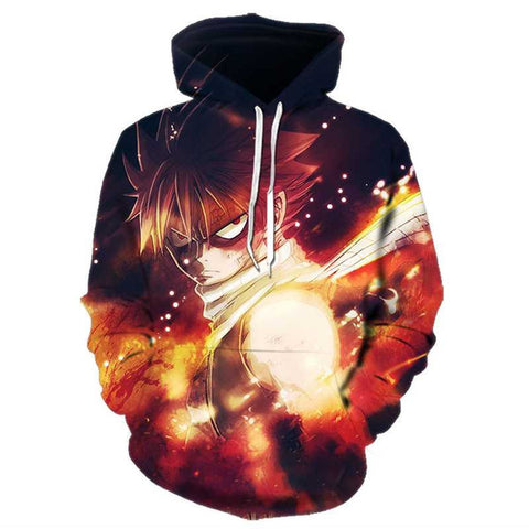 Image of Anime Fairy Tail Hoodies - 3D Hip Hop Pullovers Sweatshirt