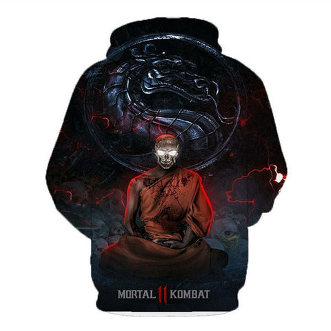 Image of Mortal Kombat 11 Unisex Newest 3D Printed Plus Size Hoodies