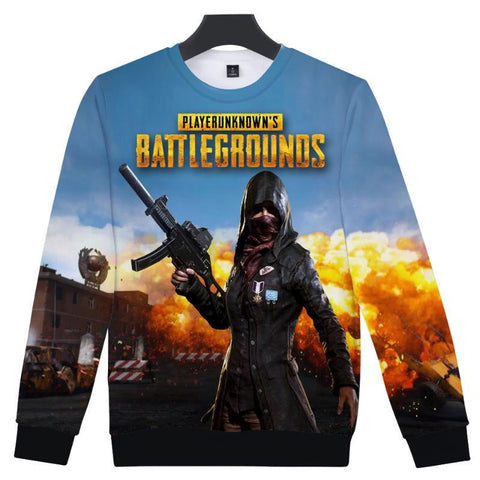 Image of Hot Game Playerunknown's Battlegrounds Sweatshirts - PUBG Fashion 3D Print Pullover