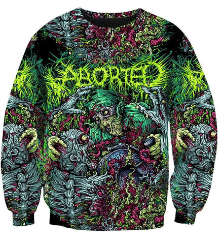 Image of Aborted Hoodies - Pullover Colorful Hoodie