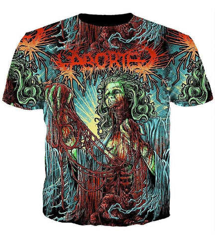 Image of Aborted Hoodies - Pullover Red Hoodie