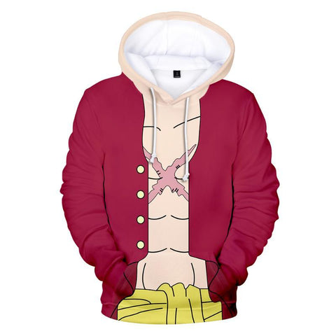 Image of One Piece 3D Printed Hoody Sweatshirt - Anime Hoodie Pullover