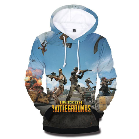 Image of Hot Game 3D Print Hoodies - PUBG Fashion Sweatshirt