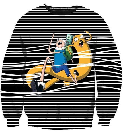 Image of Adventure Time - 3D Hoodie, Zip-Up, Sweatshirt, T-Shirt