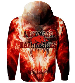 Arkansas Razorbacks Hoodies - 3D Hoodie, Zip-Up, Sweatshirt, T-Shirt