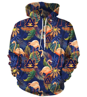 Animal Auburn Tiger Hoodies - Pullover Tiger Blue Hoodie