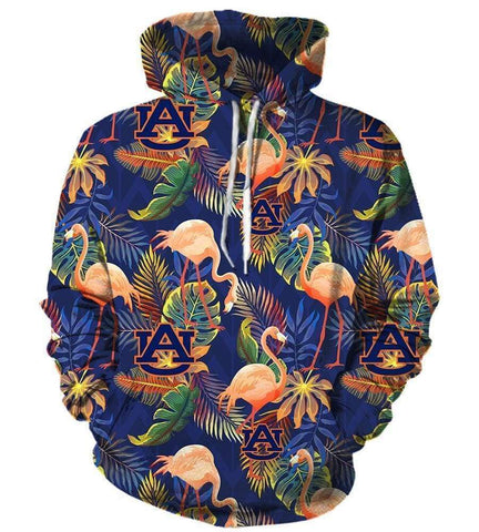 Image of Animal Auburn Tiger Hoodies - Pullover Tiger Blue Hoodie