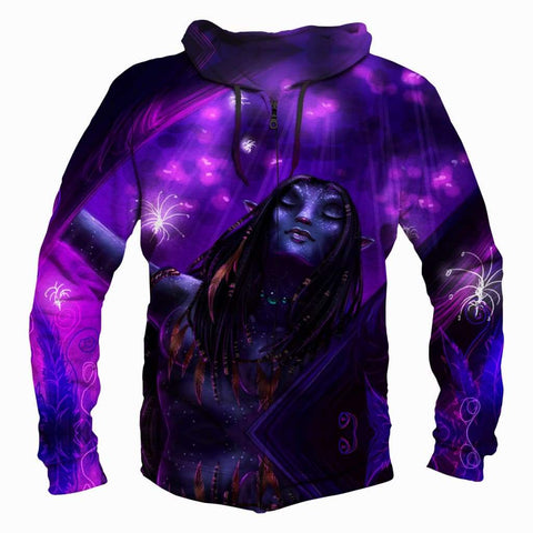 Image of Avatar  Illuminate Hoodies - Pullover Purple Hoodie