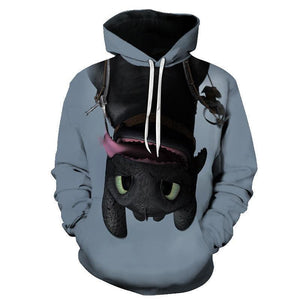 How to Train Your Dragon 3D Hoody Sweatshirt Hoodies