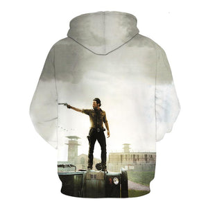 The Walking Dead 3D Printed Hooded Sweatshirts - Casual Hoodies Pullover Jacket