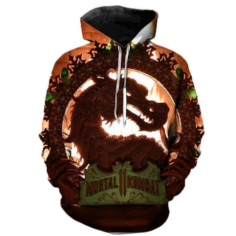 Image of Mortal Kombat 11 3D Print Hooded Sweatshirts Hoodies