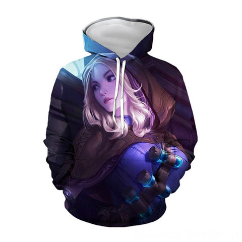 Image of 3D Printed League of legends Hoodies