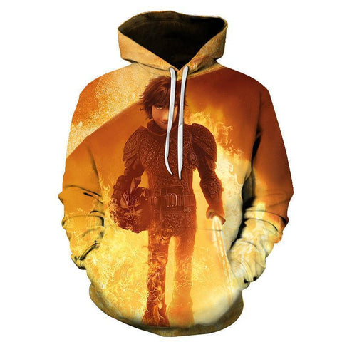 Image of How to Train Your Dragon 3D Hoody Sweatshirt Hoodies