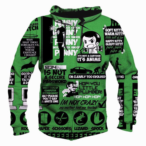 Image of Big Bang Theories Hoodies - Pullover Green Hoodie