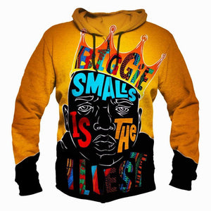 Biggie Hoodies - Pullover Yellow Hoodie