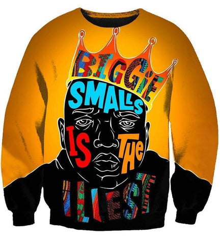 Image of Biggie Hoodies - Pullover Yellow Hoodie