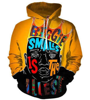 Biggie Hoodies - Pullover Yellow Hoodie