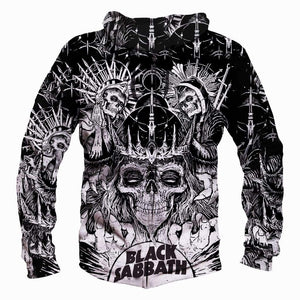 Black Sabbath - 3D Hoodie, Zip-Up, Sweatshirt, T-Shirt #1