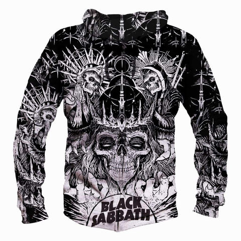 Image of Black Sabbath - 3D Hoodie, Zip-Up, Sweatshirt, T-Shirt #1