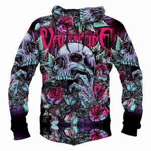 Bullet For My Valentine Hoodies - Pullover Grey Hoodie