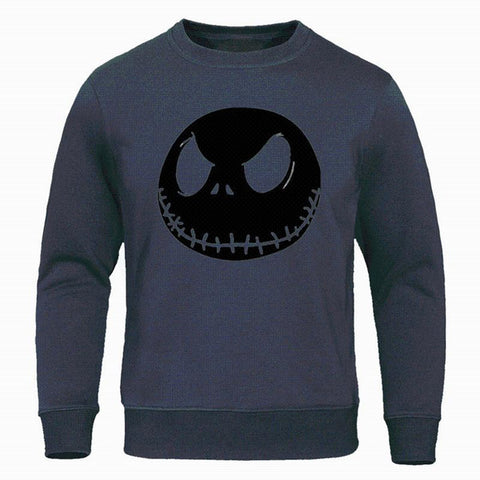 Image of Nightmare Before Christmas Cartoon Jack Skellington Hoodies Pullovers