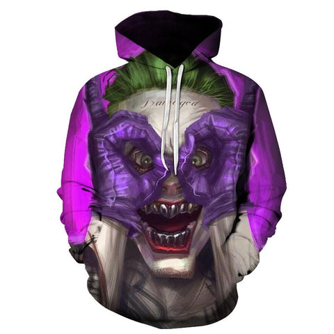 Image of Fashion Suicide Squad Sportswear - 3D Printed Hoodie Pullover