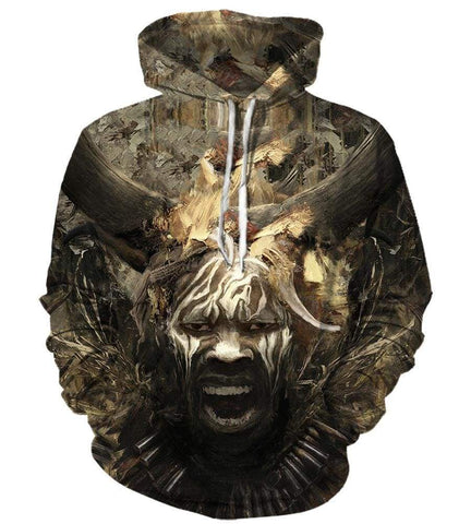 Image of Cavalera Conspiracy Hoodies - Pullover Black Hoodie