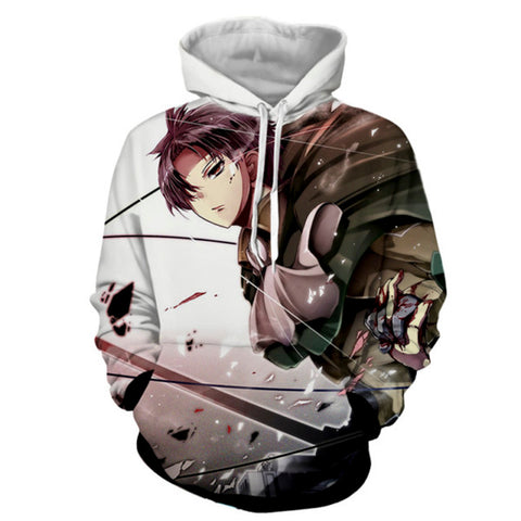 Image of Attack on Titan Hoodie - Anime Hooded Pullover