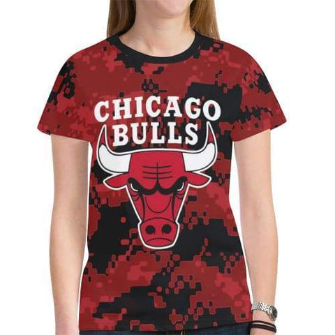 Image of Basketball Chicago Sweatshirts - Pullover Sport Red Sweatshirt