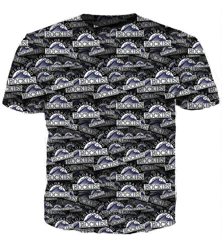 Image of Colorado Rockies - 3D Hoodie, Zip-Up, Sweatshirt, T-Shirt