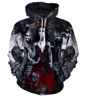 Cradle Of Filth Hoodies - Pullover Black Hoodie