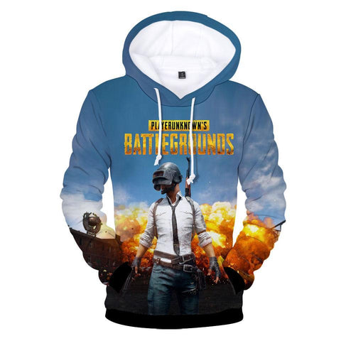 Image of Hot PUBG 3D Print Hoodies - Fashion Game Playerunknown's Battlegrounds Sweatshirt