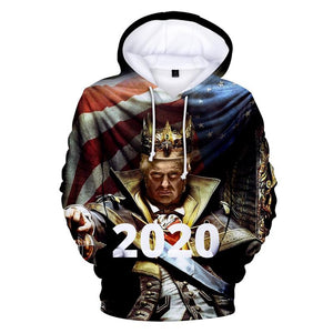 Donald Trump 3D Print Hooded Sweatshirt Pullover Hoodie