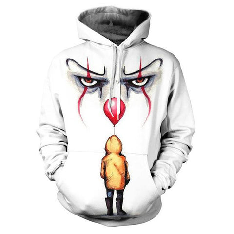 Image of 3D Printed Sweatshirt Hoodies - Suicide Squad Joker Hooded Pullover