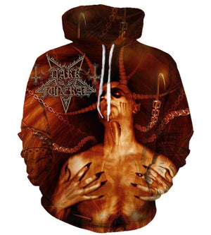 Dark Funeral Hoodies - Pullover Red Hoodie